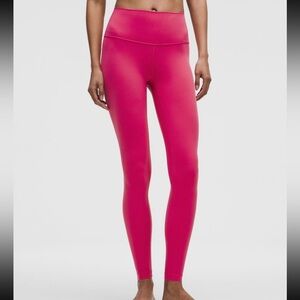 Lululemon Align High-Rise Pant, 28 inches, Raspberry Coulis, size 10